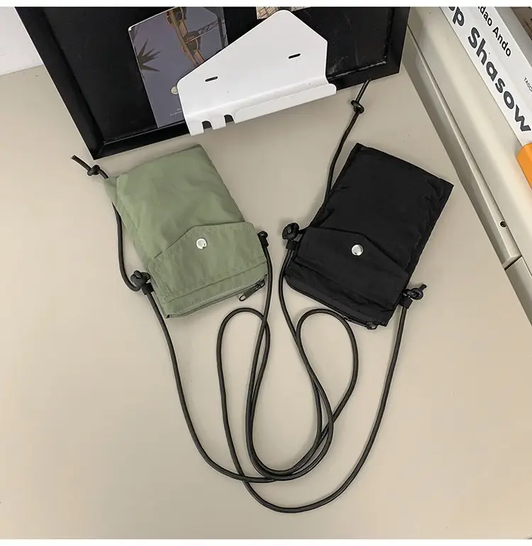 Japanese New Casual White Mobile Phone Bag for Men — feature 24