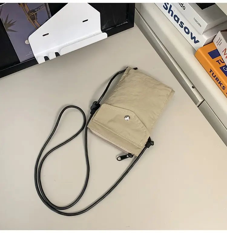 Japanese New Casual White Mobile Phone Bag for Men — feature 28