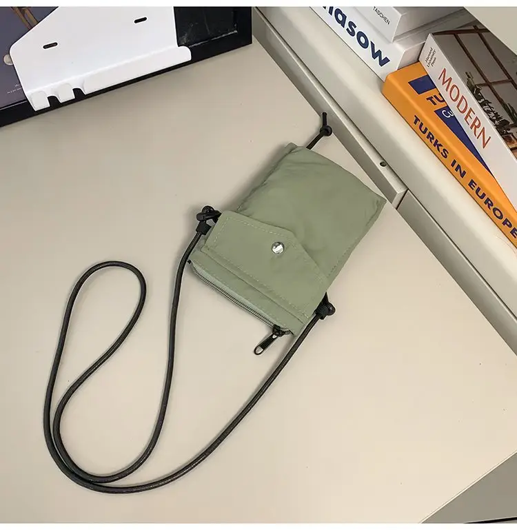 Japanese New Casual White Mobile Phone Bag for Men — feature 36