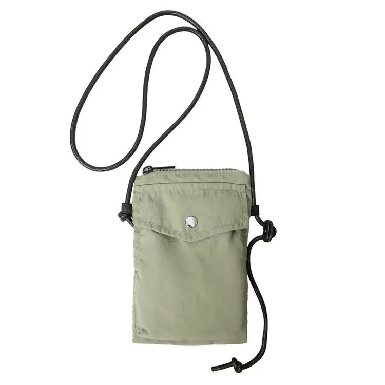 Japanese New Casual White Mobile Phone Bag for Men - Image 2