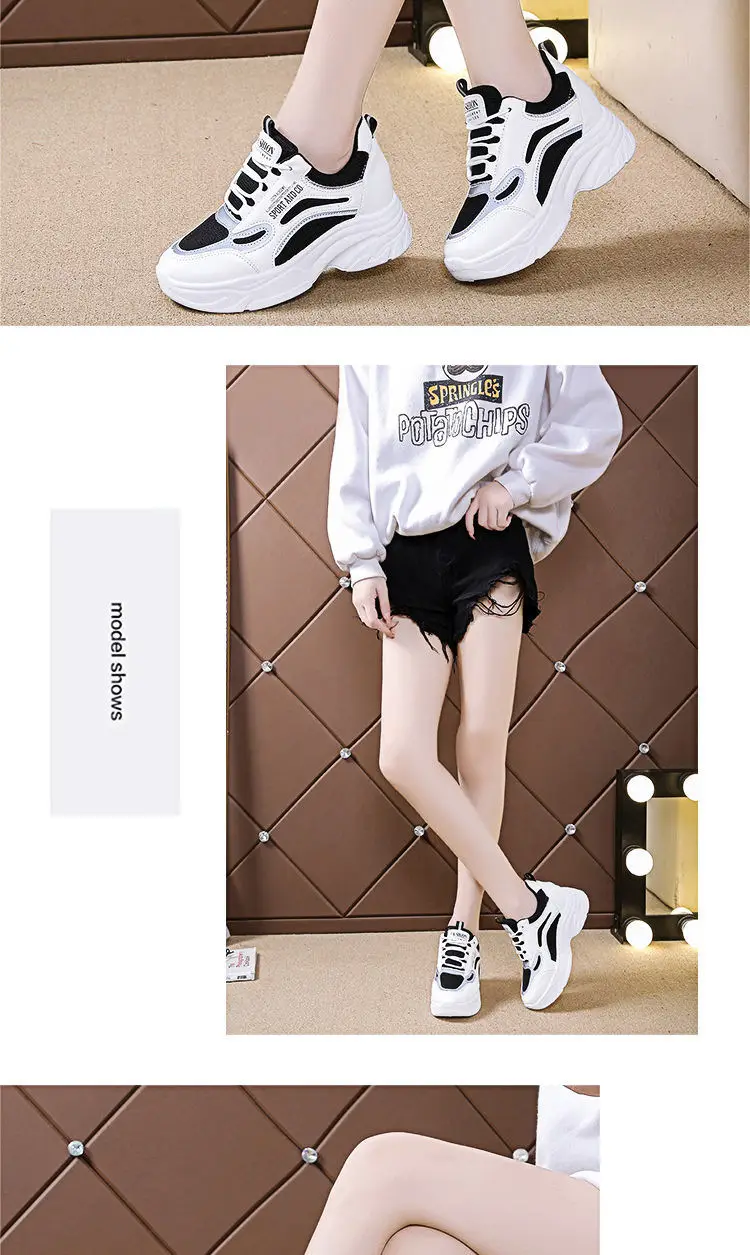 Women White Thick Sole Casual Shoes 2024 — feature 10
