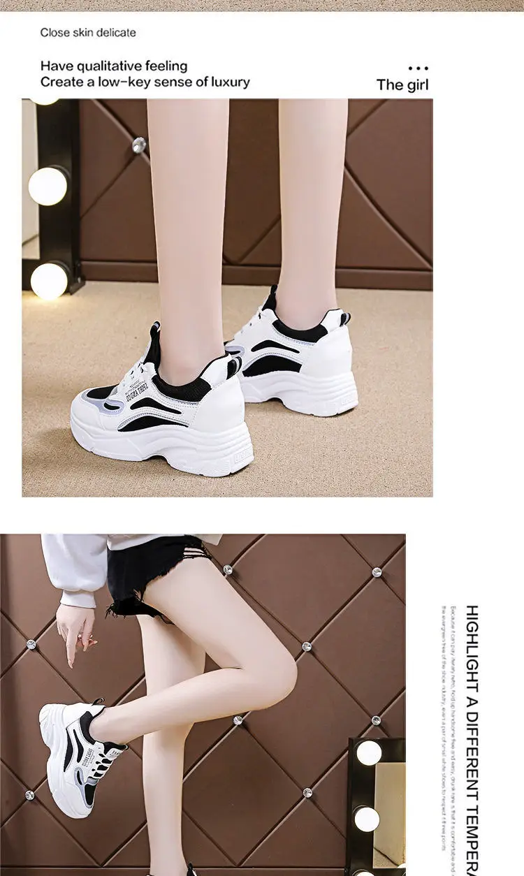 Women White Thick Sole Casual Shoes 2024 — feature 12