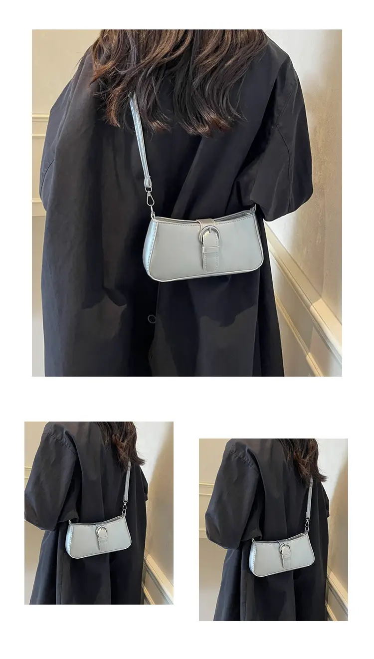 Women's Crossbody Bag Small Square Beige 2024 — feature 19