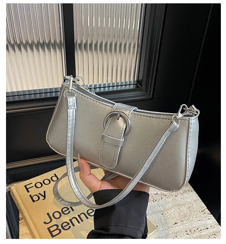 Women's Crossbody Bag Small Square Beige 2024 — feature 2