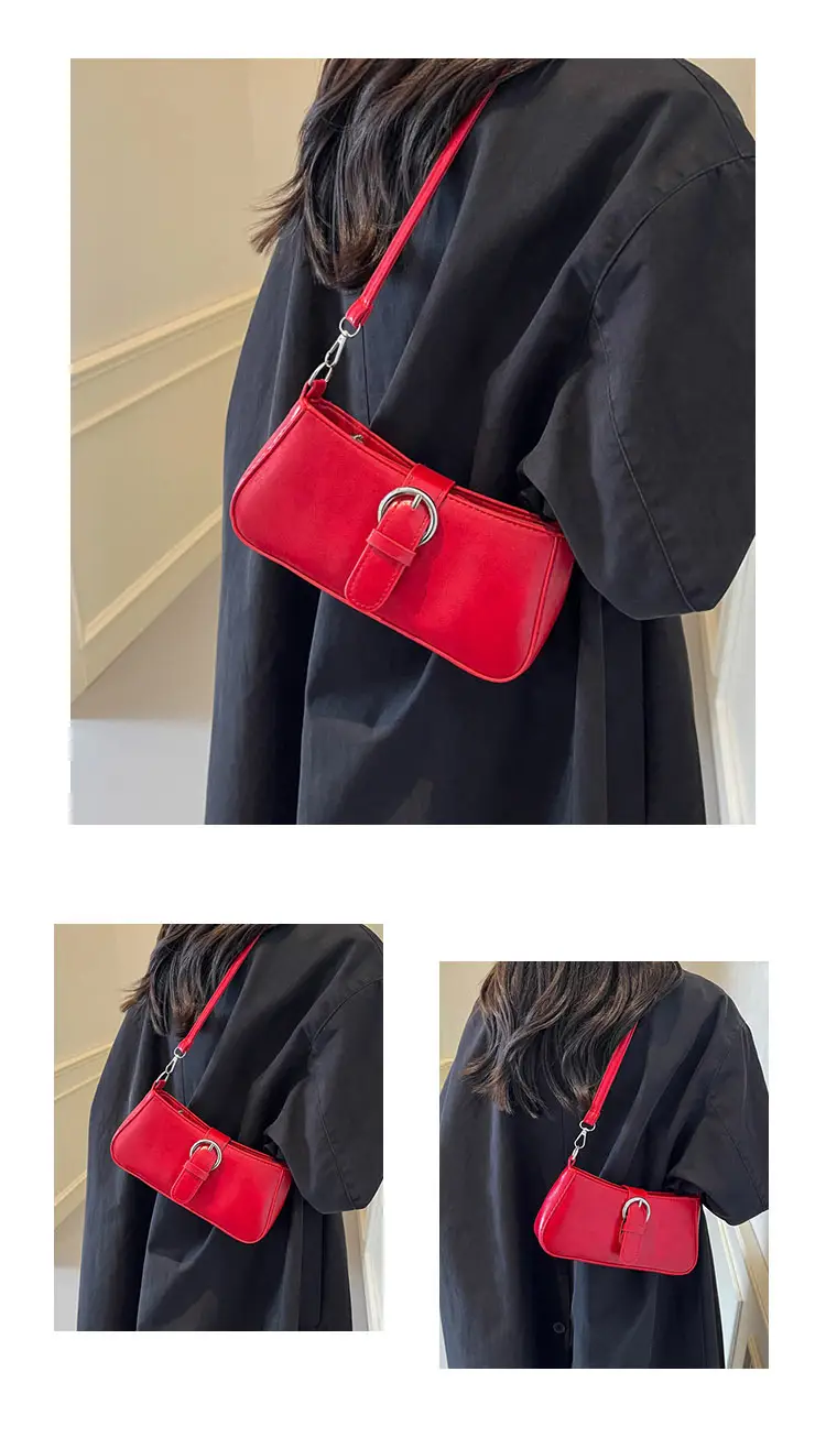 Women's Crossbody Bag Small Square Beige 2024 — feature 21