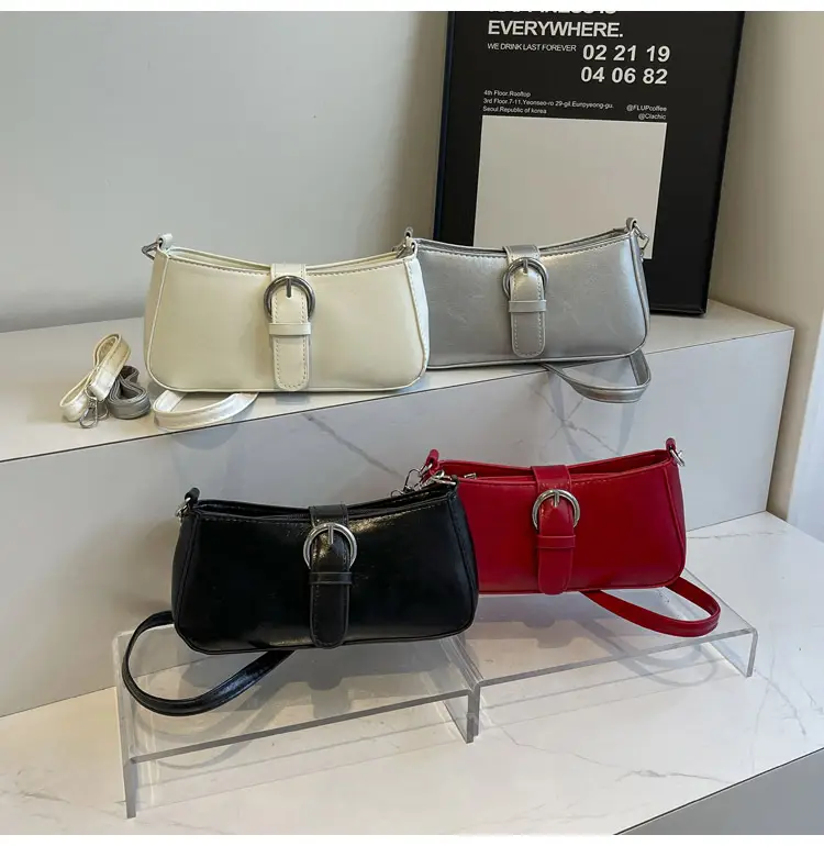 Women's Crossbody Bag Small Square Beige 2024 — feature 32