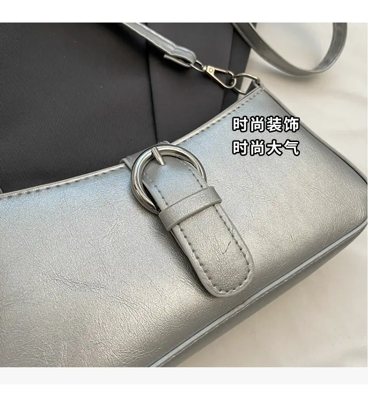 Women's Crossbody Bag Small Square Beige 2024 — feature 9