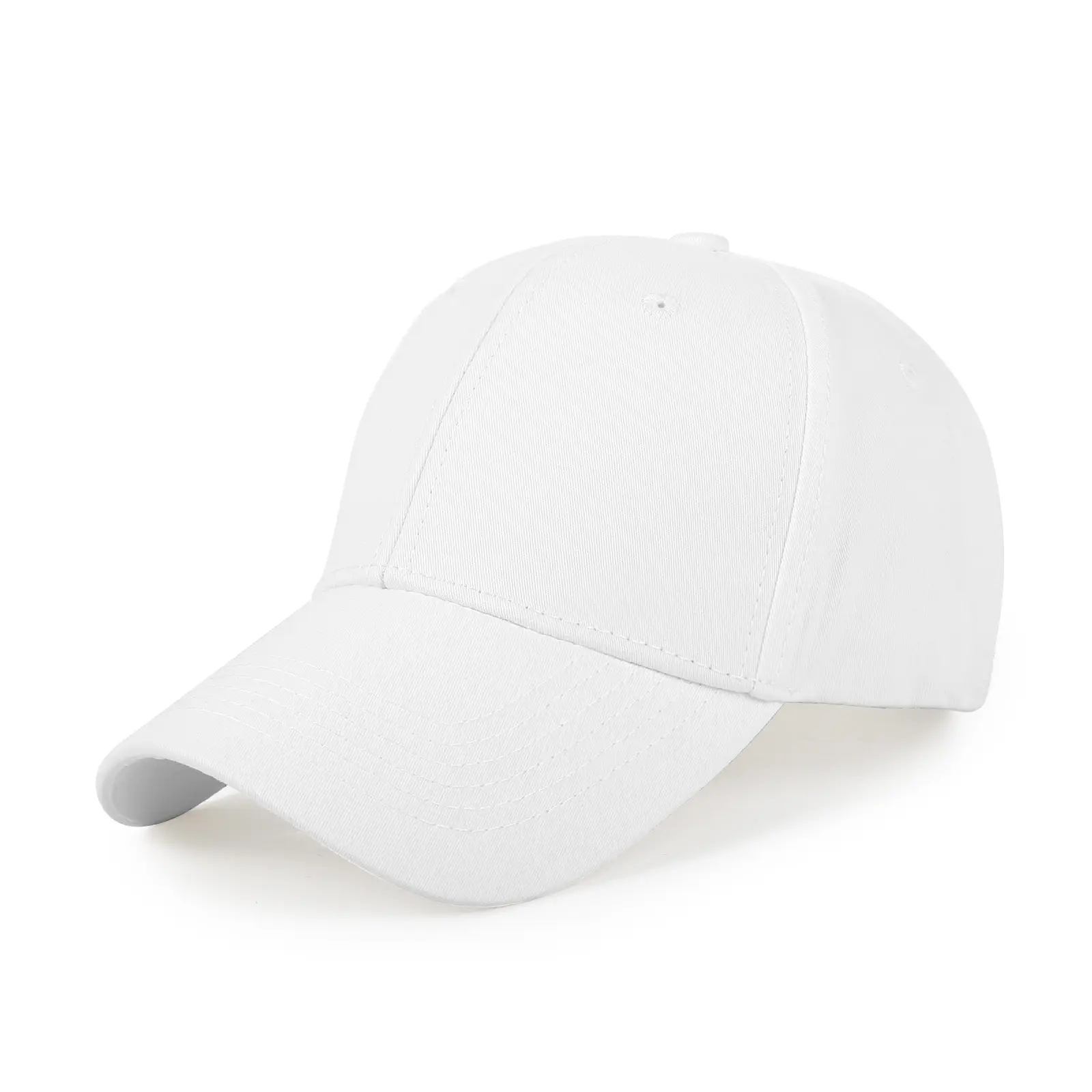 Men's Pure Cotton Black Baseball Cap
