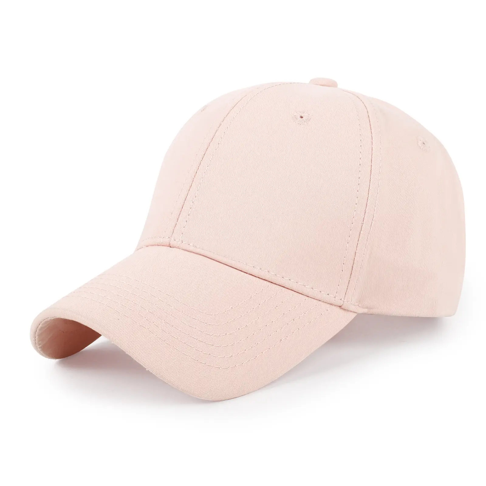 Men's Pure Cotton Black Baseball Cap