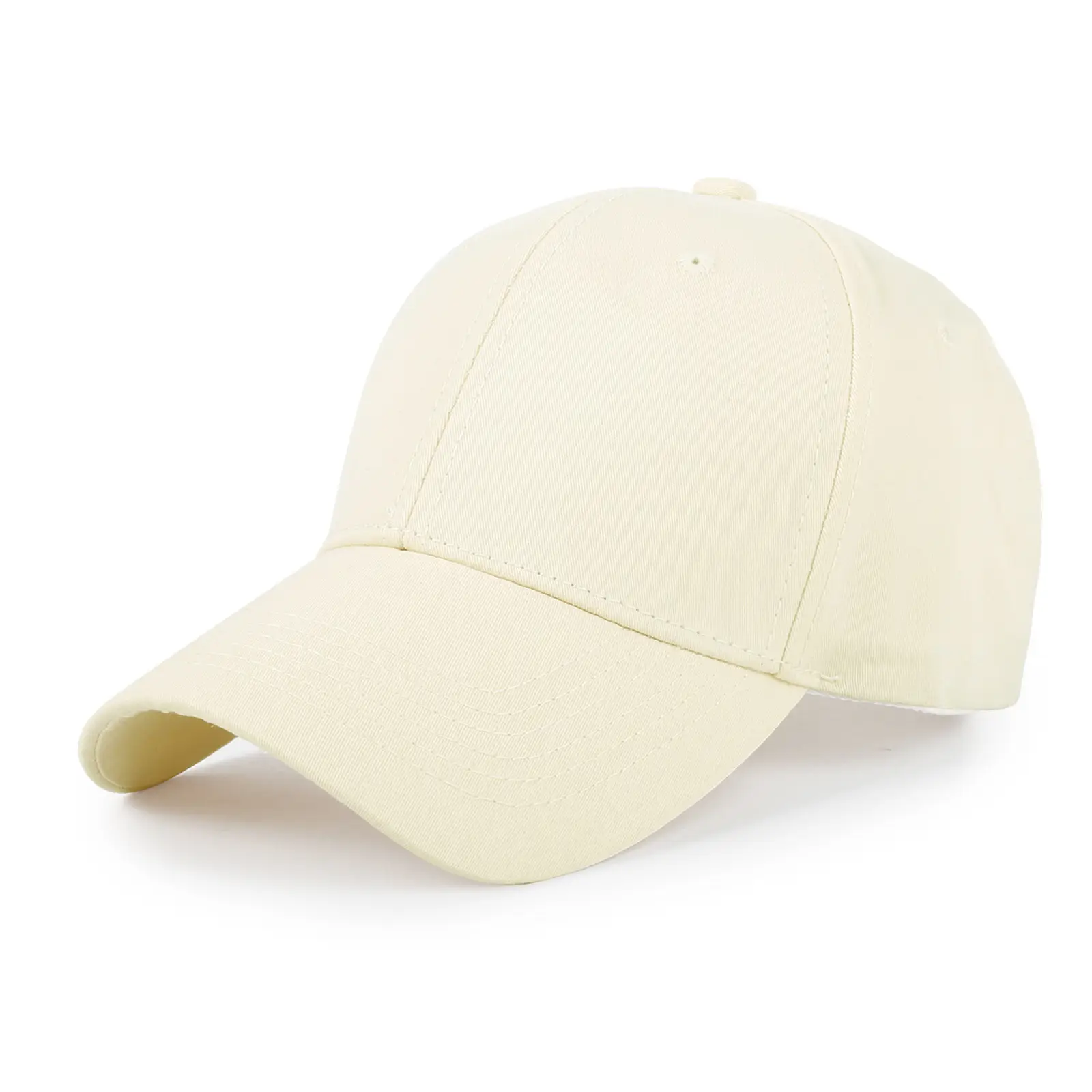 Men's Pure Cotton Black Baseball Cap