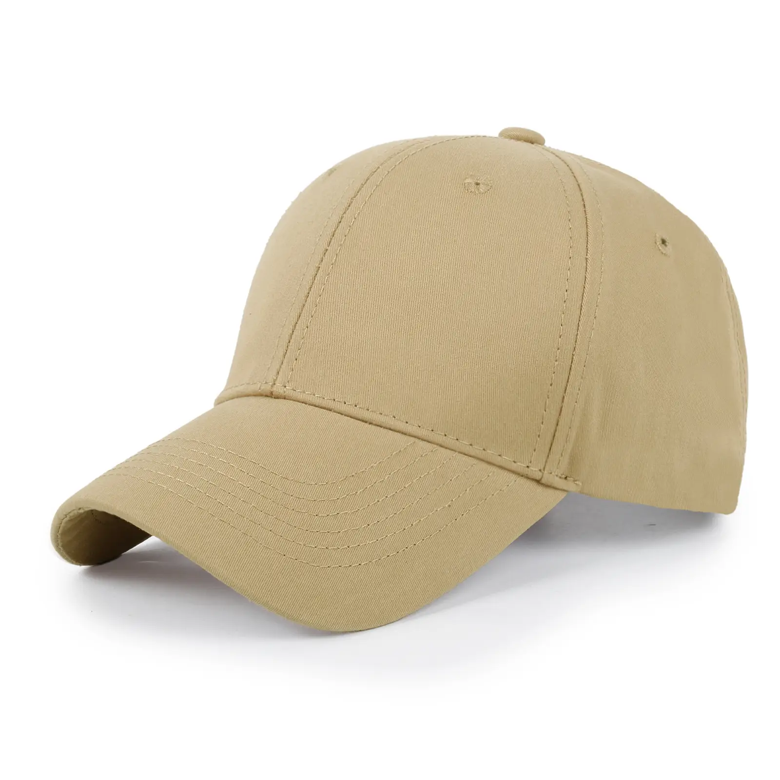 Men's Pure Cotton Black Baseball Cap