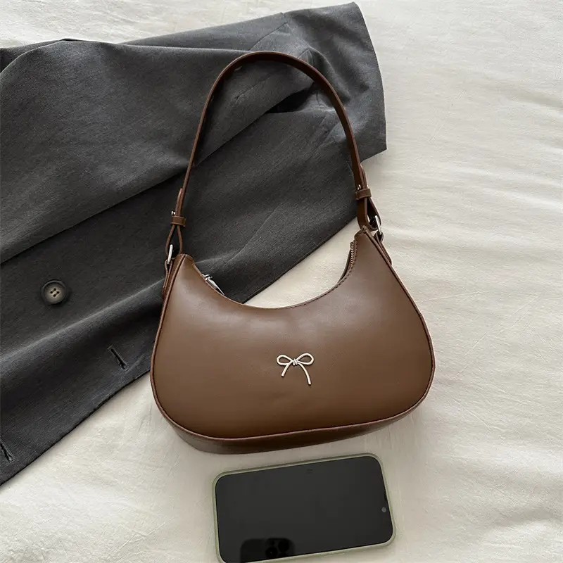 Women's Silver Bow Bag Shoulder Crossbody 2026 - Image 10
