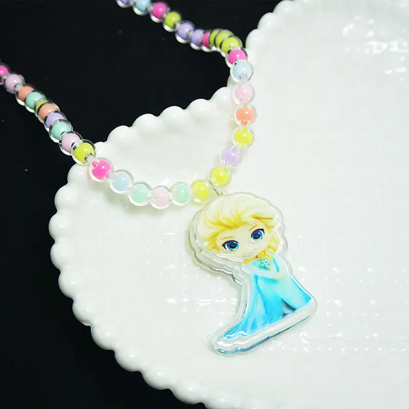 Sanrio Little Girl Color Beaded Necklace Bracelet - Image 12