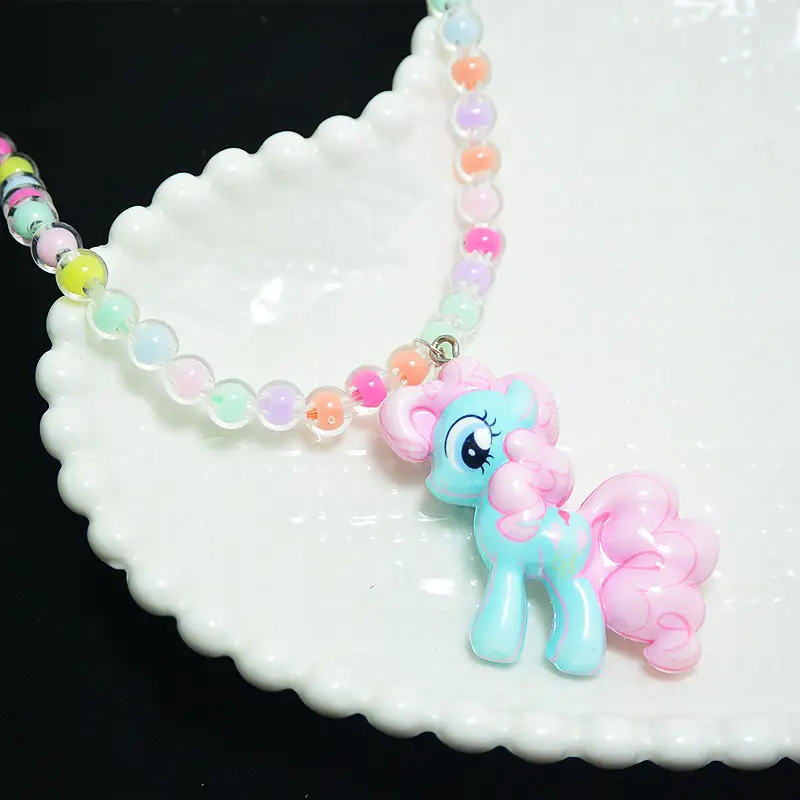 Sanrio Little Girl Color Beaded Necklace Bracelet - Image 17