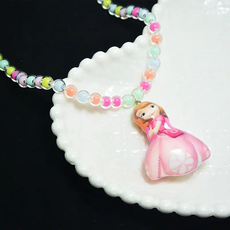 Sanrio Little Girl Color Beaded Necklace Bracelet - Image 18
