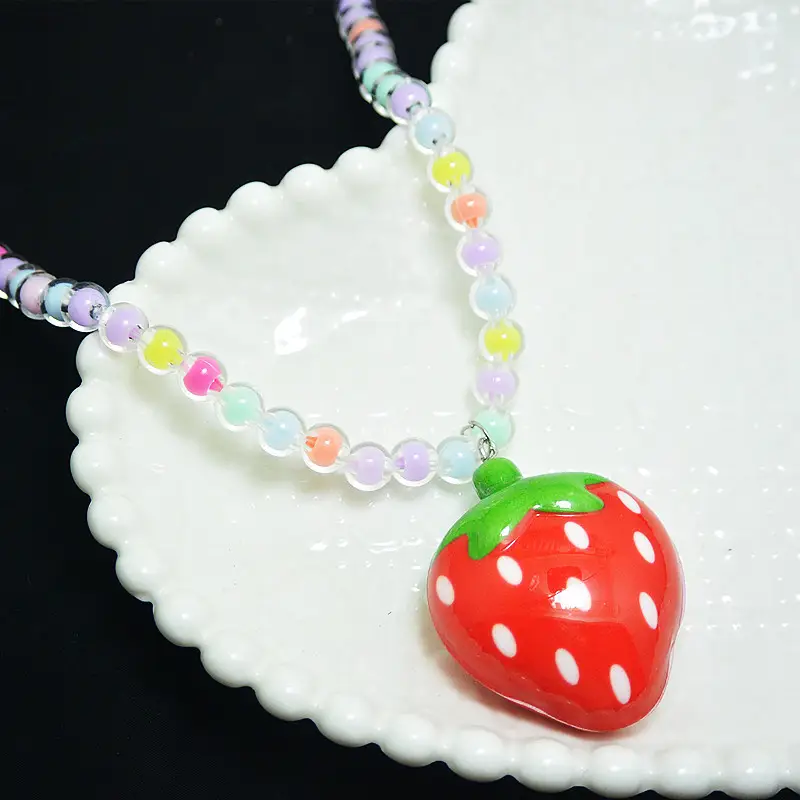 Sanrio Little Girl Color Beaded Necklace Bracelet - Image 19