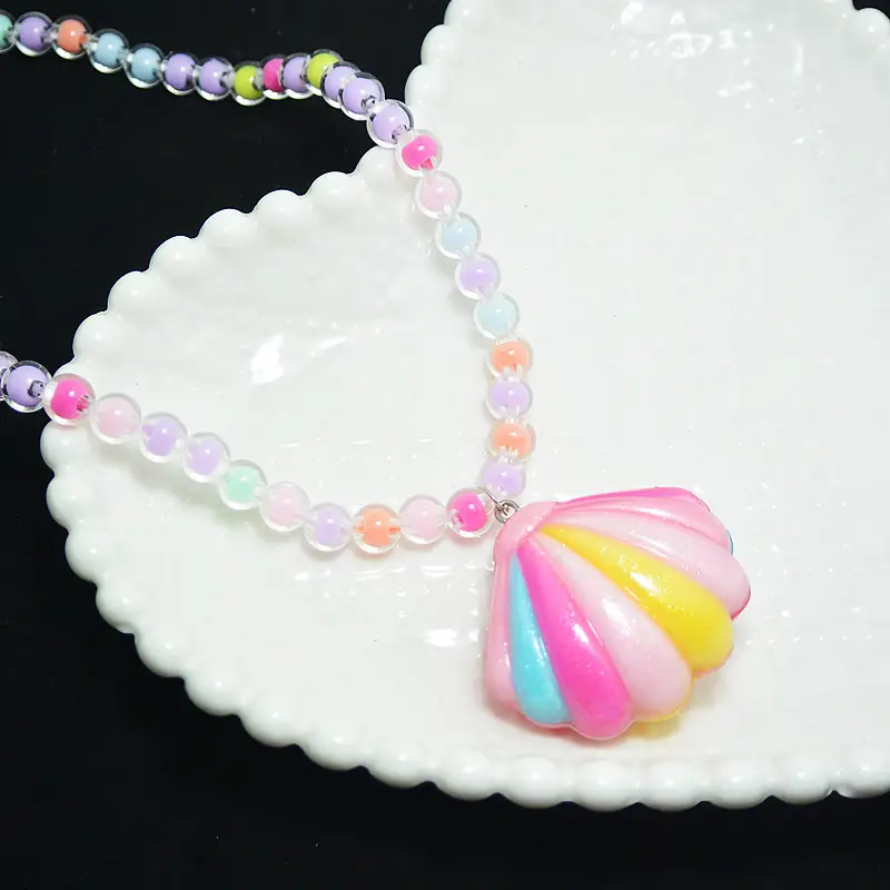Sanrio Little Girl Color Beaded Necklace Bracelet - Image 21
