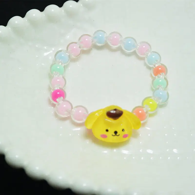 Sanrio Little Girl Color Beaded Necklace Bracelet - Image 26