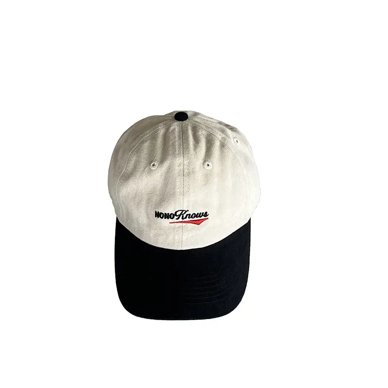 Kids Embroidered Baseball Caps Pink Brown White - Image 8