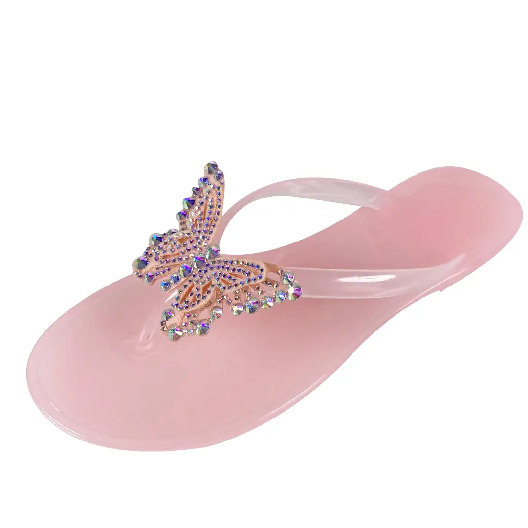 Transparent Beach Flip-Flops Jelly Pvc Flat Sandals Temu Dropshipping Y2 - Image 2