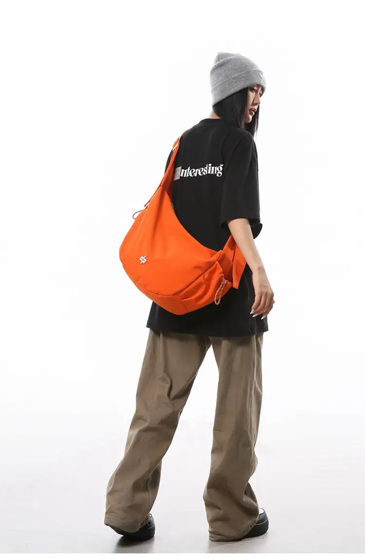 Orange Literary Shoulder Bag for Women — feature 33