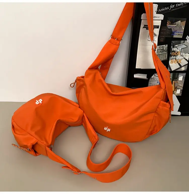 Orange Literary Shoulder Bag for Women — feature 40