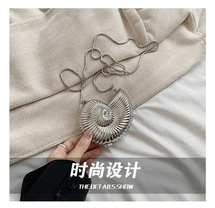 Niche Design Underarm Bag 2024 New Fashion Small Round Bag Shoulder Red Bag Western Style Beautiful Chain Crossbody Bag — feature 10