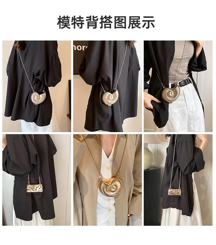 Niche Design Underarm Bag 2024 New Fashion Small Round Bag Shoulder Red Bag Western Style Beautiful Chain Crossbody Bag — feature 2