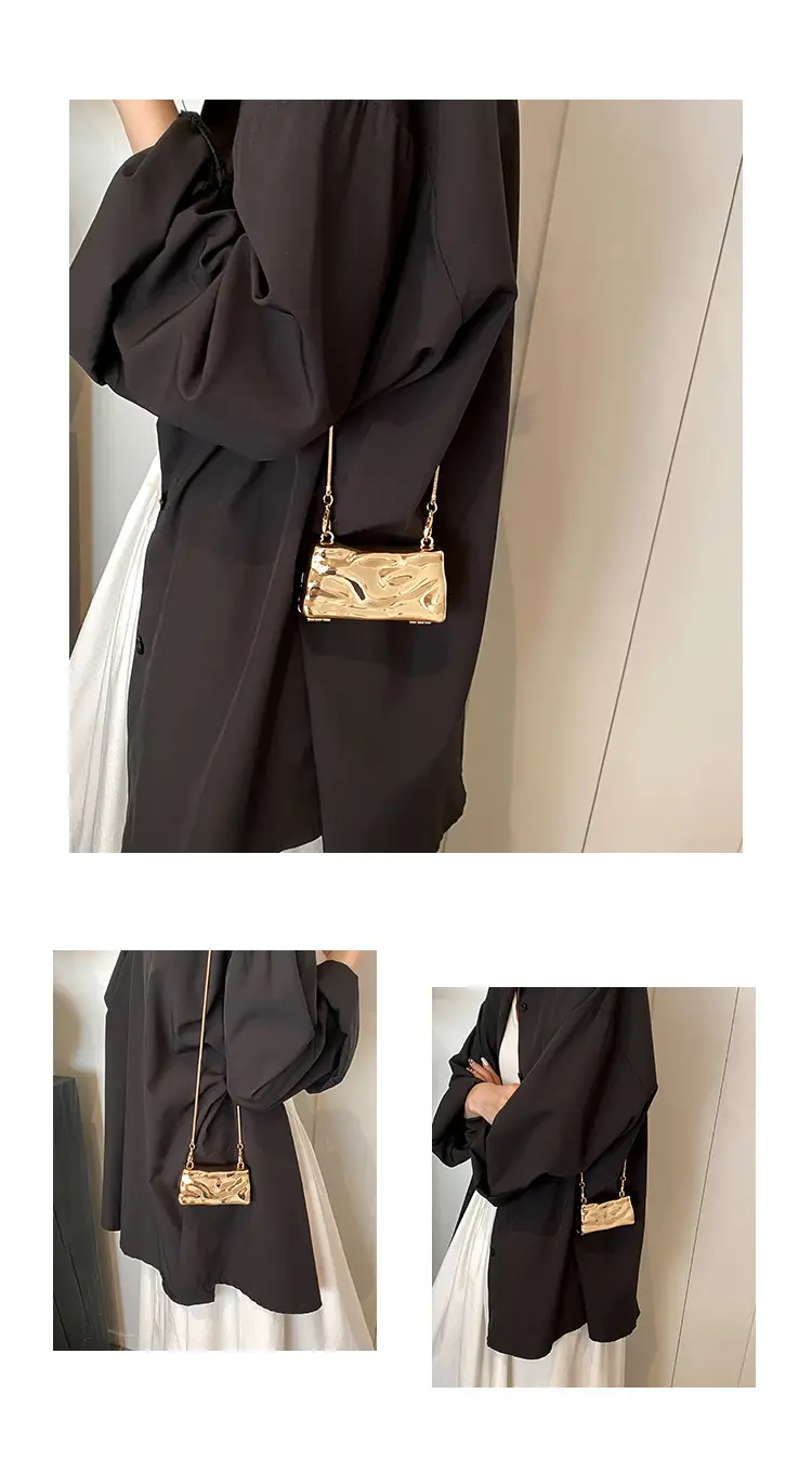 Niche Design Underarm Bag 2024 New Fashion Small Round Bag Shoulder Red Bag Western Style Beautiful Chain Crossbody Bag — feature 4