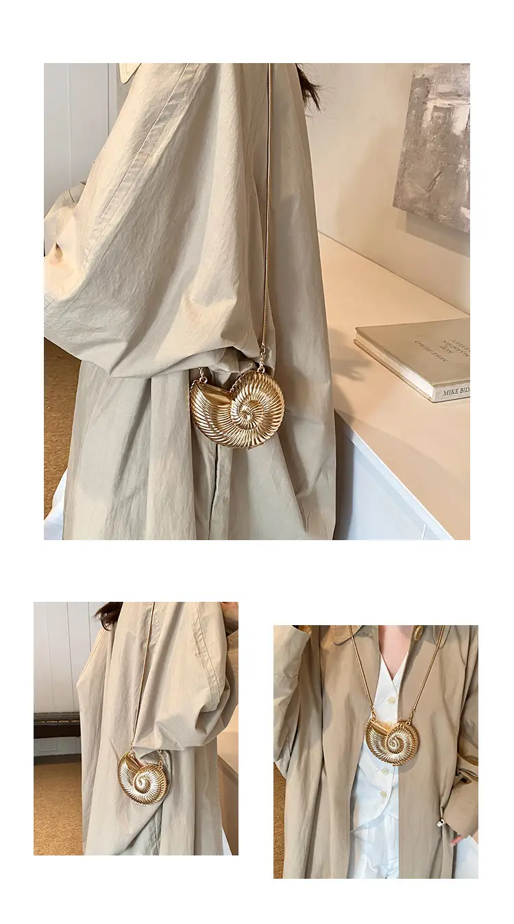 Niche Design Underarm Bag 2024 New Fashion Small Round Bag Shoulder Red Bag Western Style Beautiful Chain Crossbody Bag — feature 5