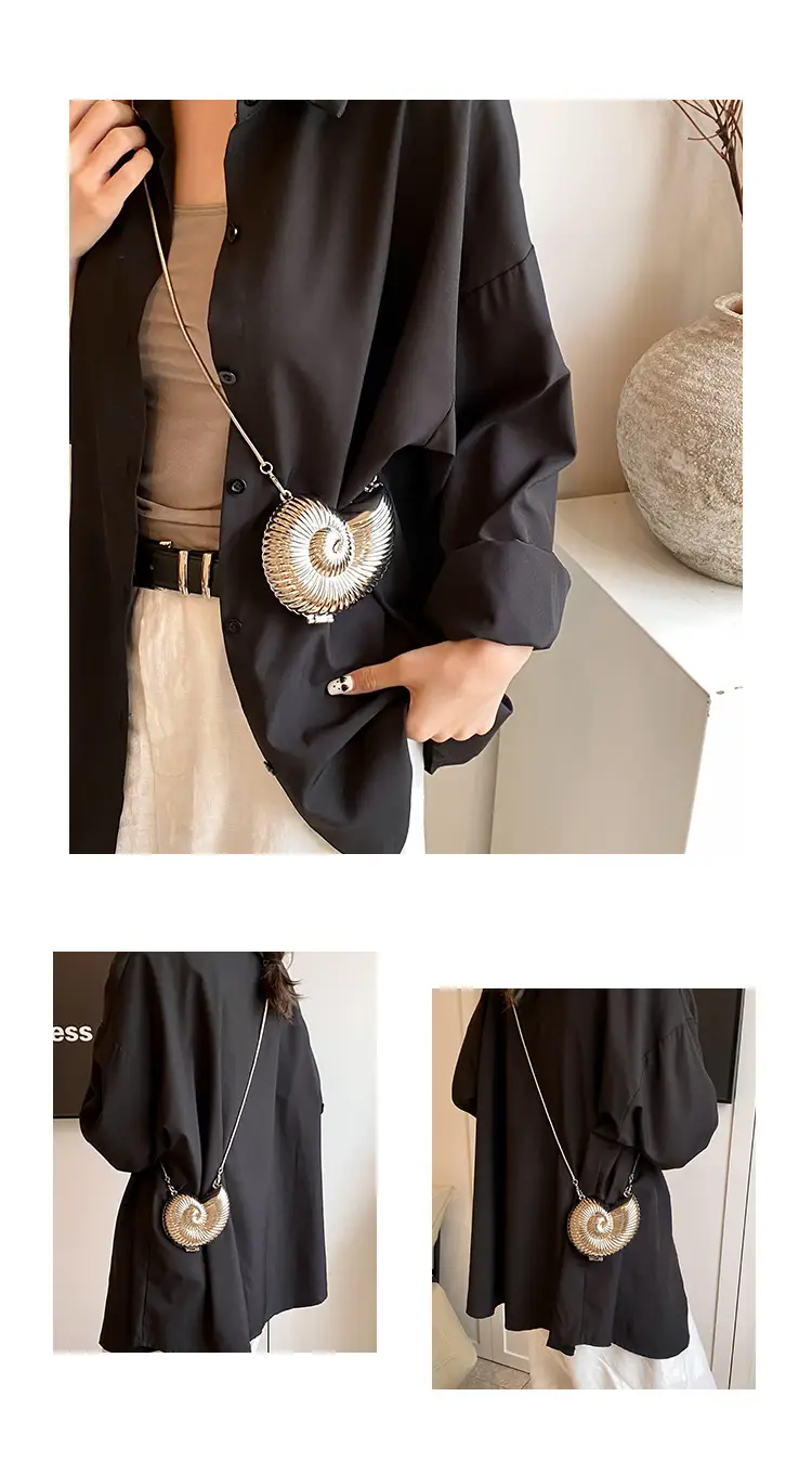 Niche Design Underarm Bag 2024 New Fashion Small Round Bag Shoulder Red Bag Western Style Beautiful Chain Crossbody Bag — feature 6
