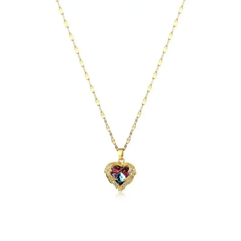 Titanium Steel Women's Necklace Joker Design Gold Chain - Image 52