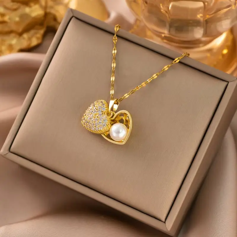 Titanium Steel Women's Necklace Joker Design Gold Chain - Image 12