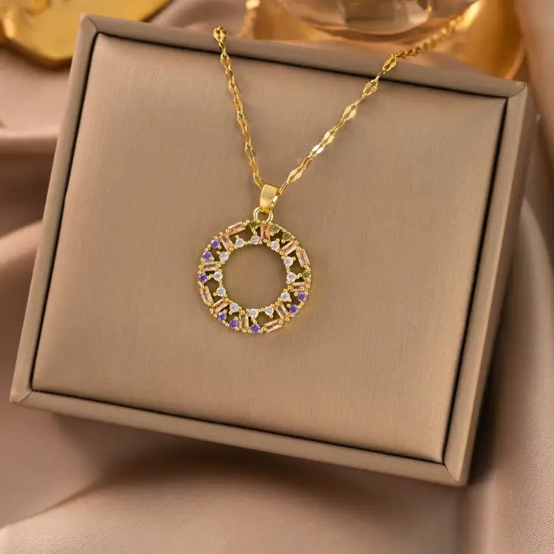Titanium Steel Women's Necklace Joker Design Gold Chain - Image 22