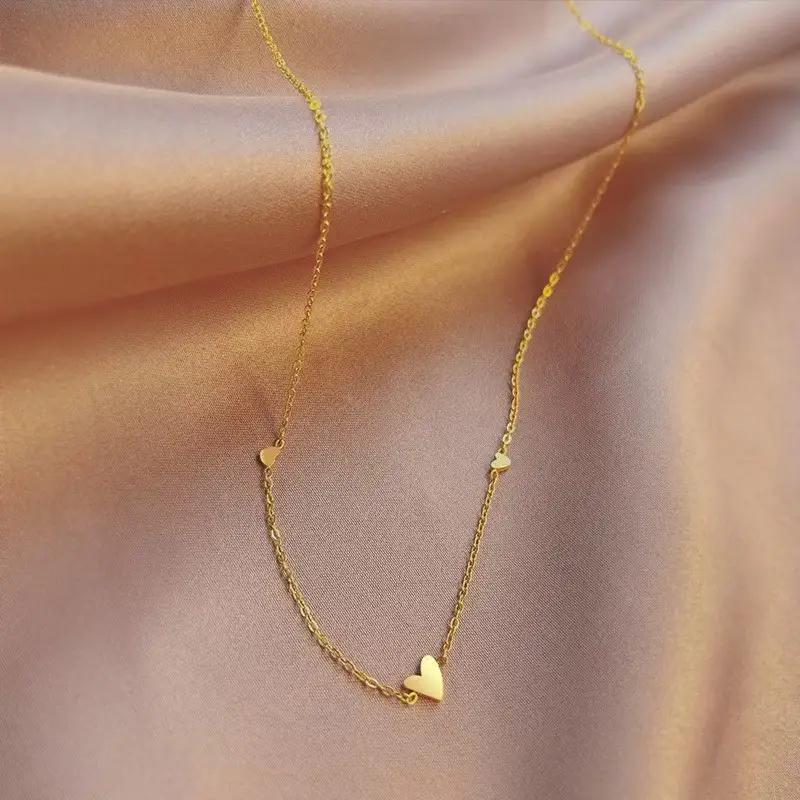 Titanium Steel Women's Necklace Joker Design Gold Chain - Image 24