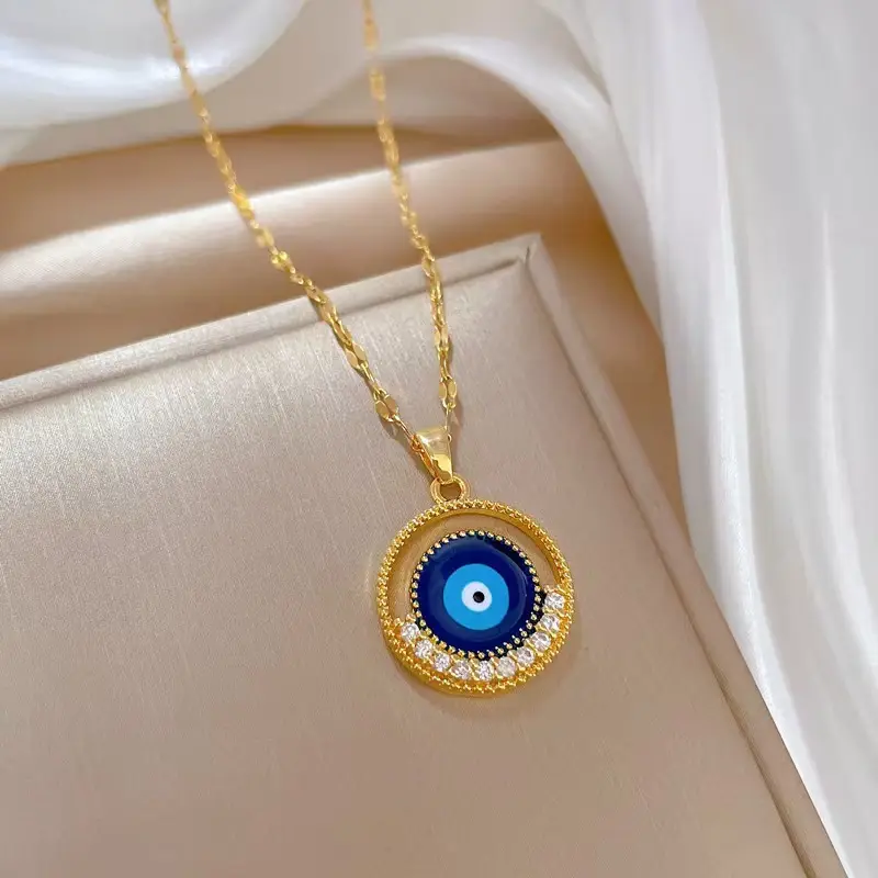 Titanium Steel Women's Necklace Joker Design Gold Chain - Image 9