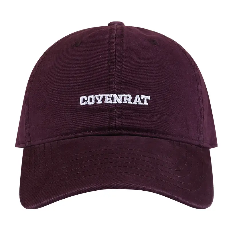 Women's Embroidered Baseball Cap Old Coyen Deep Bristle - Image 12