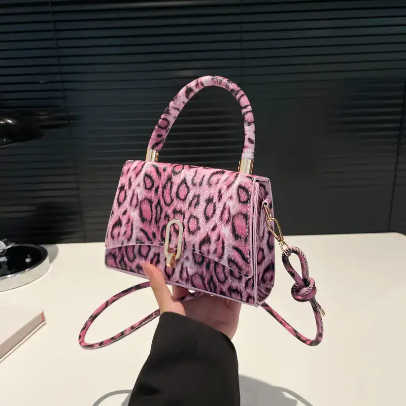 Leopard Print Shoulder Crossbody Bag 2024 - Image 4