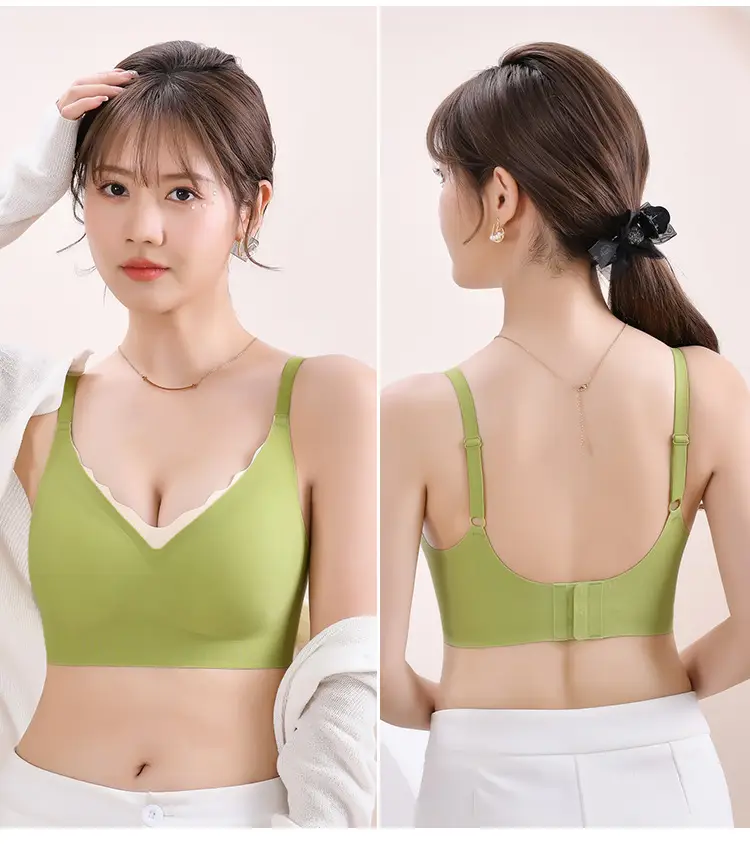 Women's Small Chest Gathering Traceless Bra — feature 17