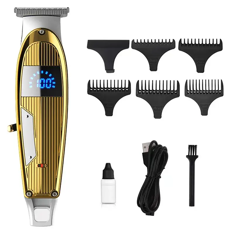 Cross-border Hair Clipper with Digital Display for Men - Image 2