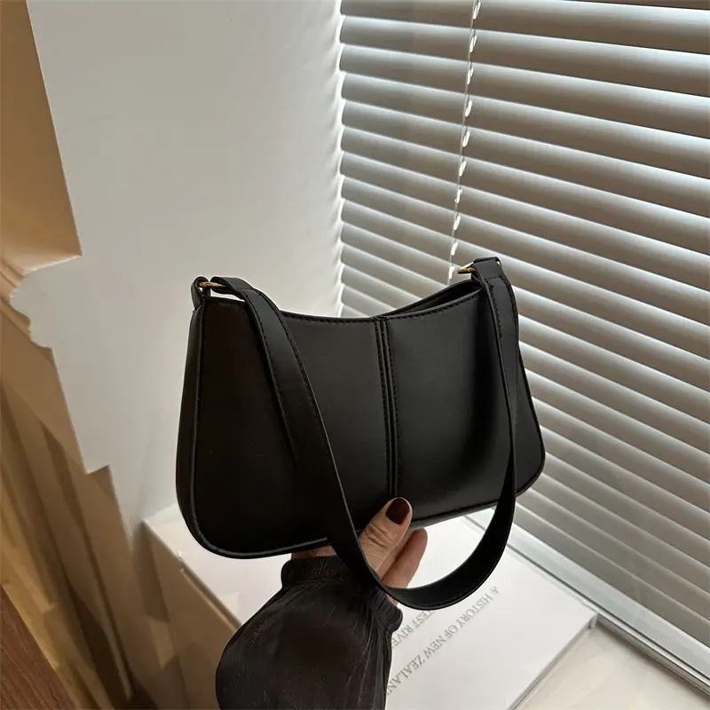 Black Minimalist Crossbody Bag for Women 2024 - Image 5