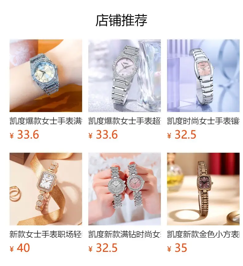 Ultra-Thin Women's Quartz Watch with Fine Steel Band — feature 1