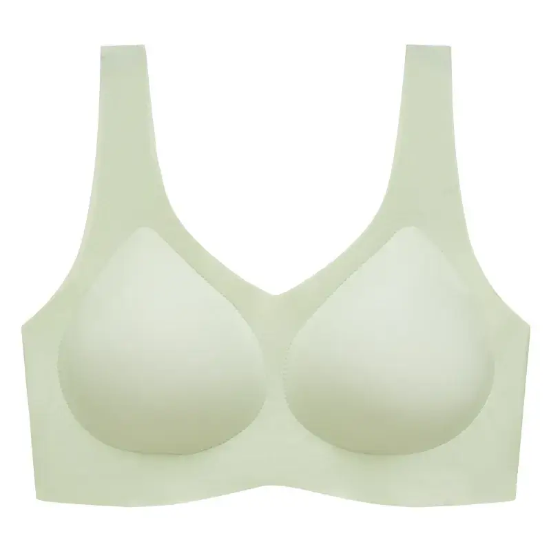High Quality Fixed Cup Seamless Bra for Large Chest - Image 2