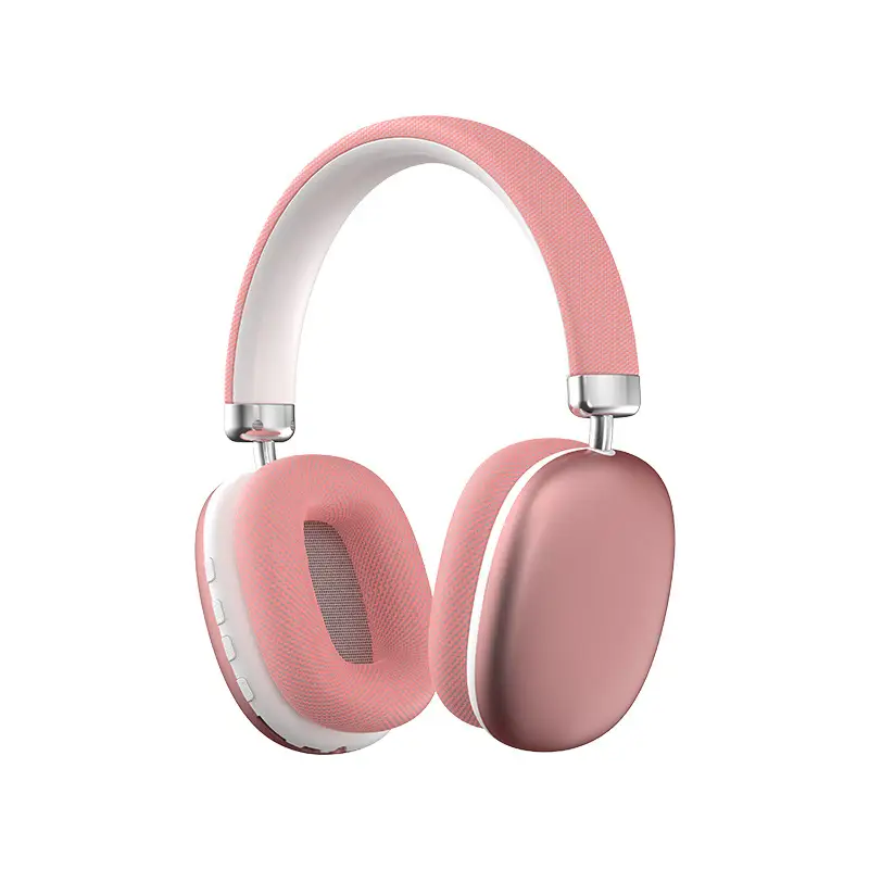 Pink Wireless Bluetooth Headphones Type-C for Students & Gamers - Image 4