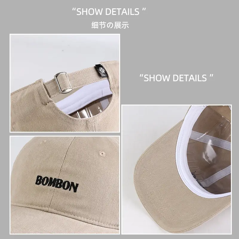 Pink Embroidered Women's Baseball Cap with Wide Brim - Image 10