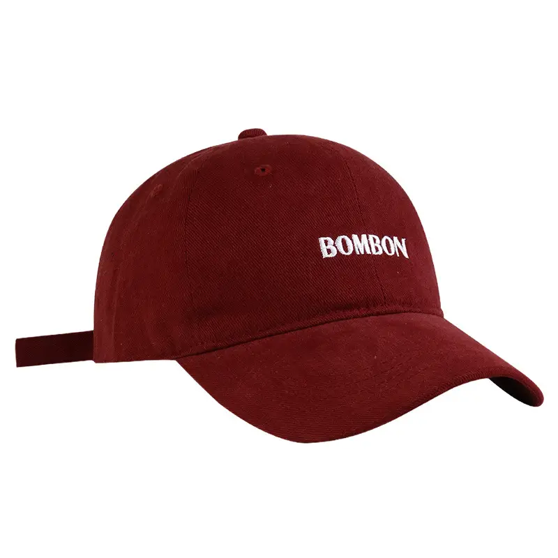 Pink Embroidered Women's Baseball Cap with Wide Brim - Image 12