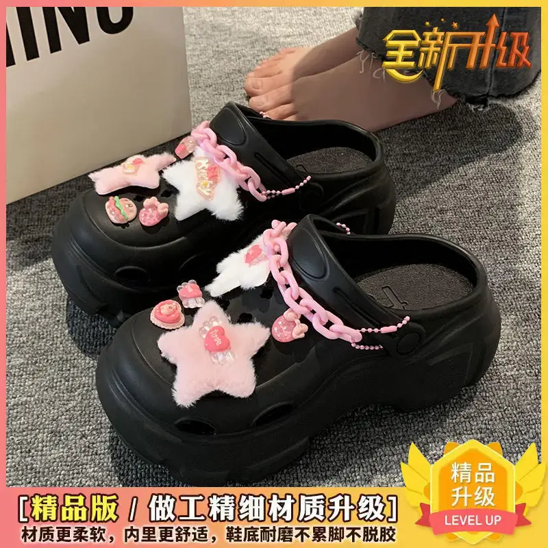 Cute Pink EVA Clogs for Women Summer Wear 2025 - Image 2