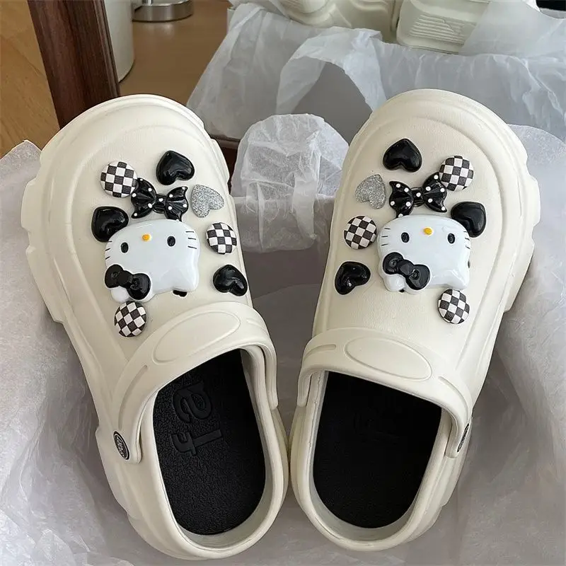 Eva Ultra-Thick-Soled Clogs for Women, Summer Outdoor Wear, 2026 Trendy Cute Sweat-Absorbing Dog Design, Versatile Sandals, Height-Increasing — feature 16