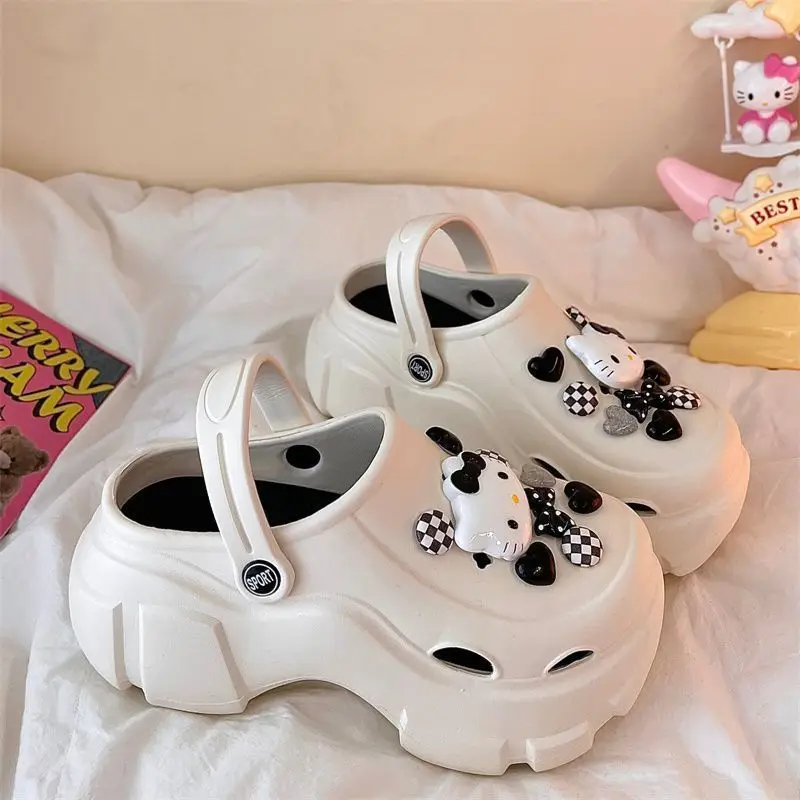 Eva Ultra-Thick-Soled Clogs for Women, Summer Outdoor Wear, 2026 Trendy Cute Sweat-Absorbing Dog Design, Versatile Sandals, Height-Increasing — feature 18