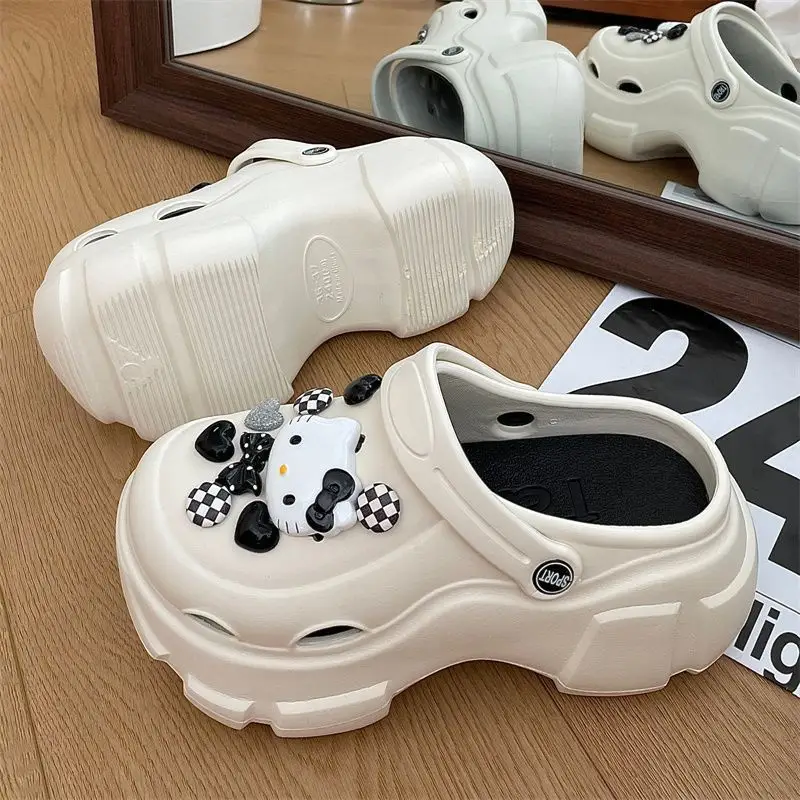 Eva Ultra-Thick-Soled Clogs for Women, Summer Outdoor Wear, 2026 Trendy Cute Sweat-Absorbing Dog Design, Versatile Sandals, Height-Increasing — feature 20